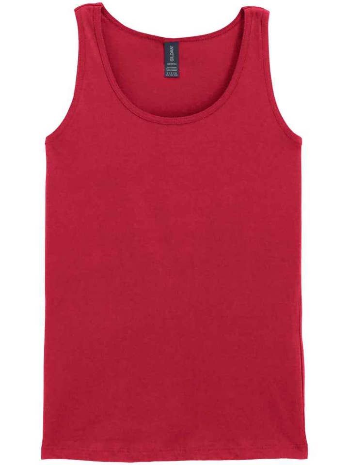 Pierre Francis – wholesale Tank top – Women′s – Gildan - Ladies SoftStyle® Tank Top3