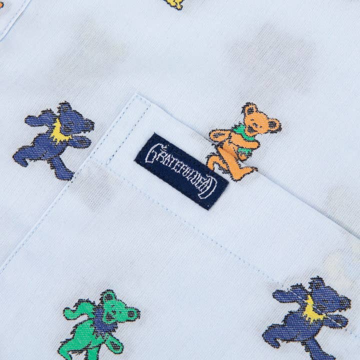 Section 119 - Wholesale Button Down Shirt - Men's - Grateful Dead | Woven Button Down | Dancing Bears