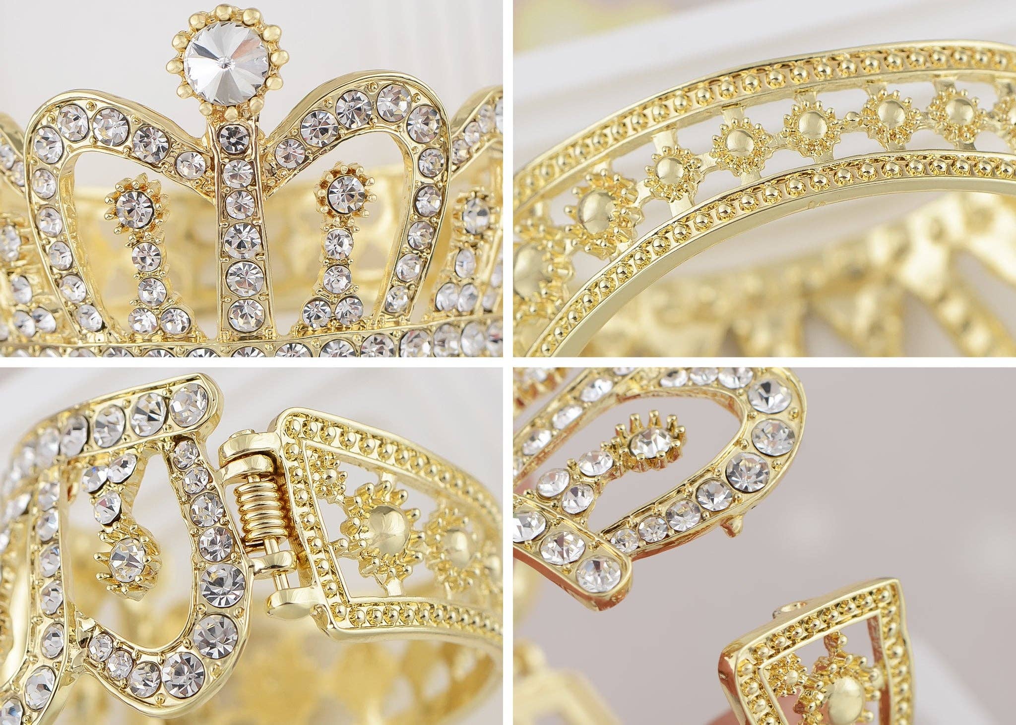 AK Brand – Engroshandel Manchetarmbånd – Farvet krone tiara manchetarmbånd8