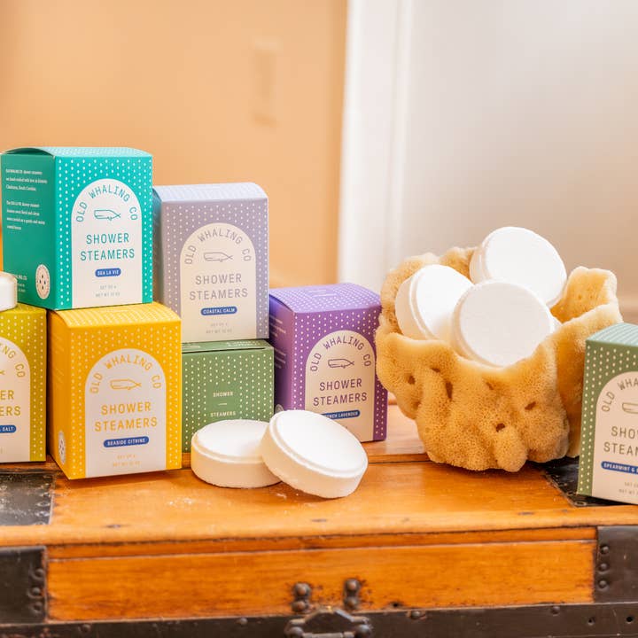 Old Whaling Company - Wholesale Shower Steamer/Bomb - Seaside Citrine® Shower Steamers7