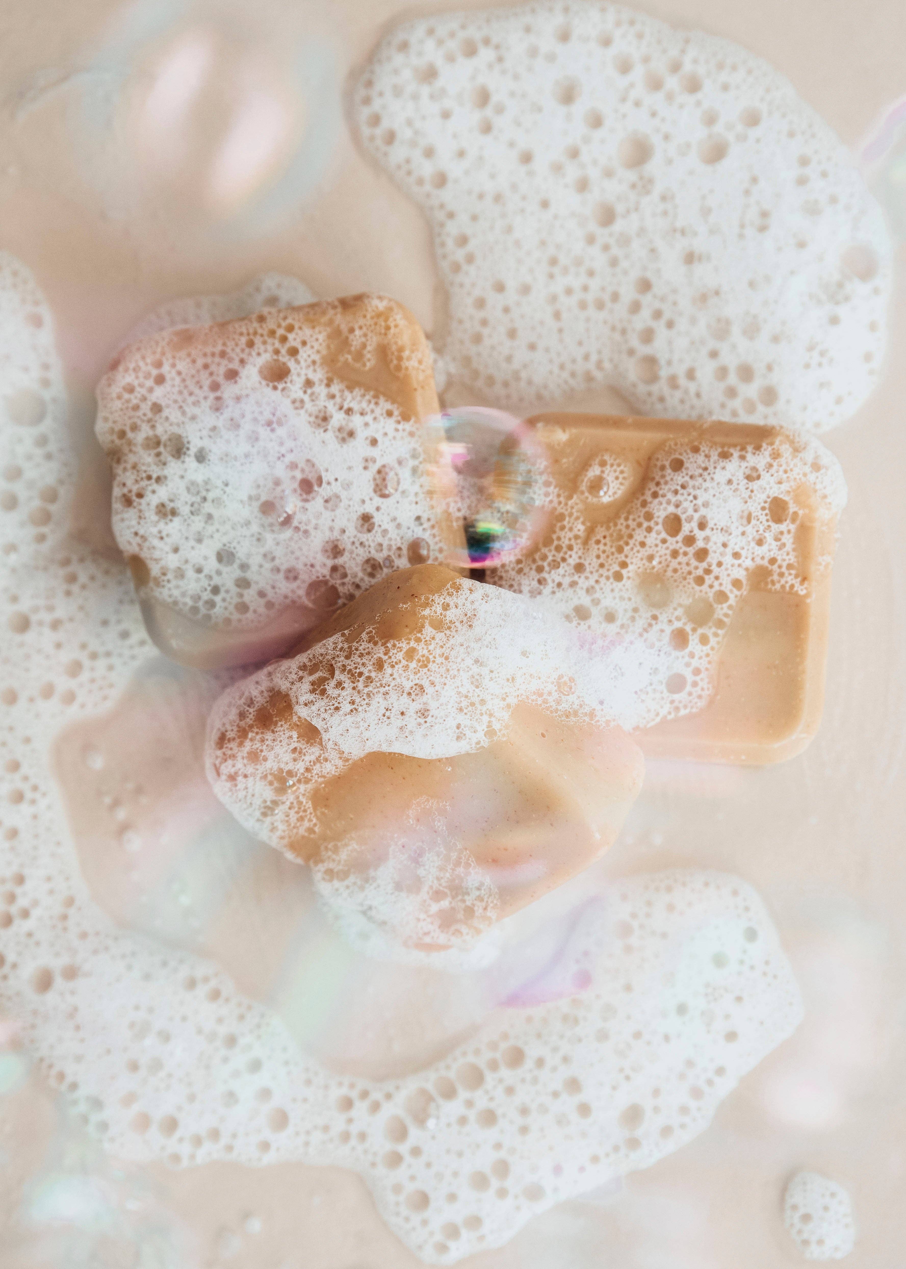 Relaxcation - Wholesale Bar Soap - Kojic Acid Cold Process Soap - Mango Scent (3-pack)1