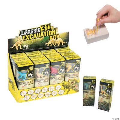 Fun Express - Wholesale Toy Set - Kids - Dino Excavation Kits