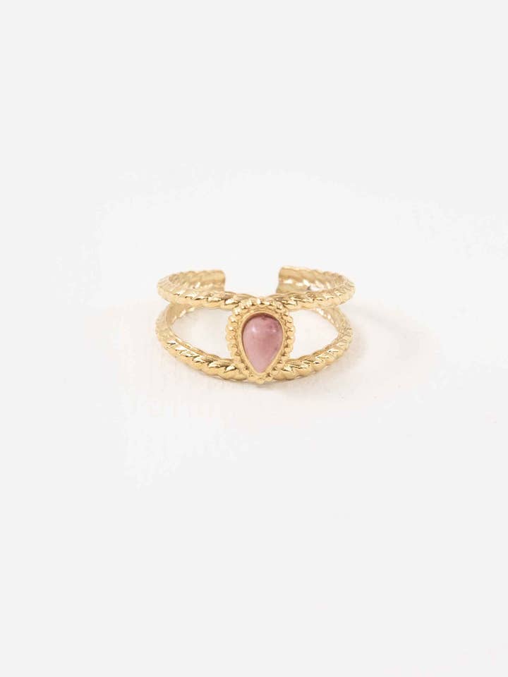 Mauve Adjustable Ring for wholesale by Lovoda