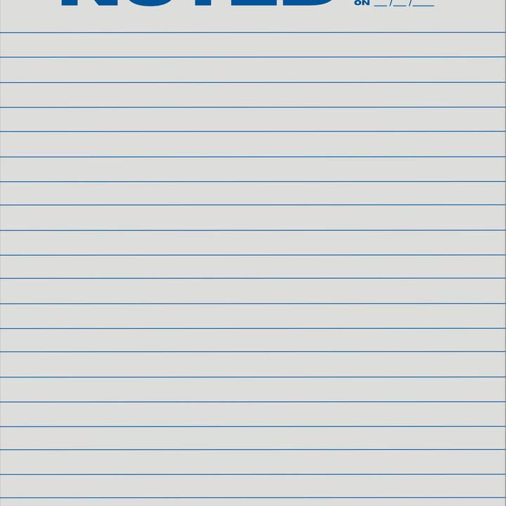 Sonderhaus - Wholesale Notepad - The Noteworthy Pad12