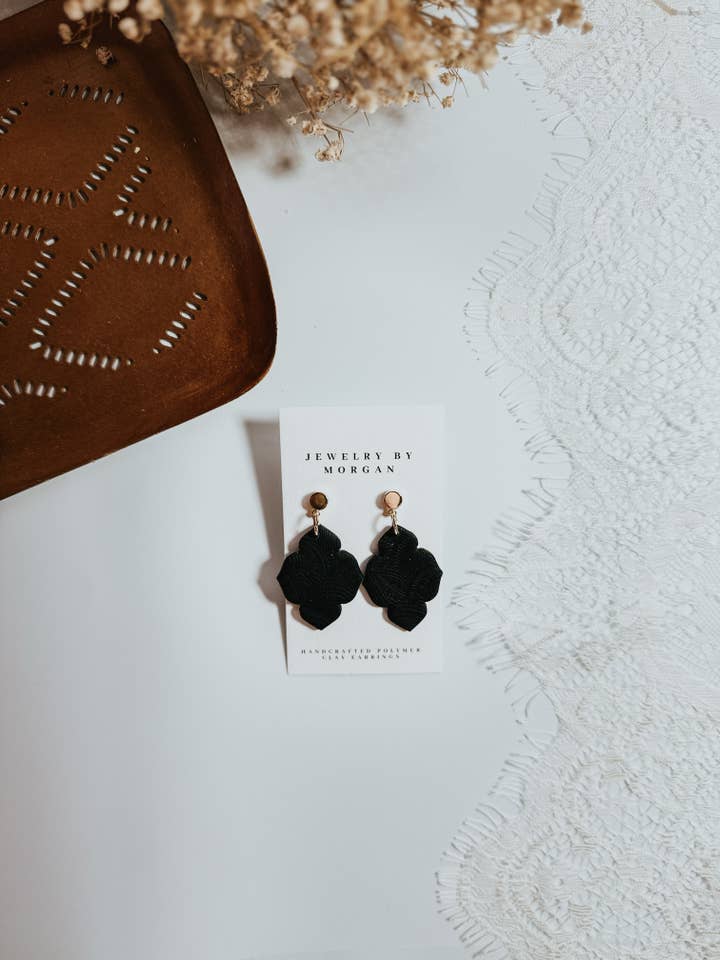 Black Lace Dangles for wholesale by Jewelry by Morgan