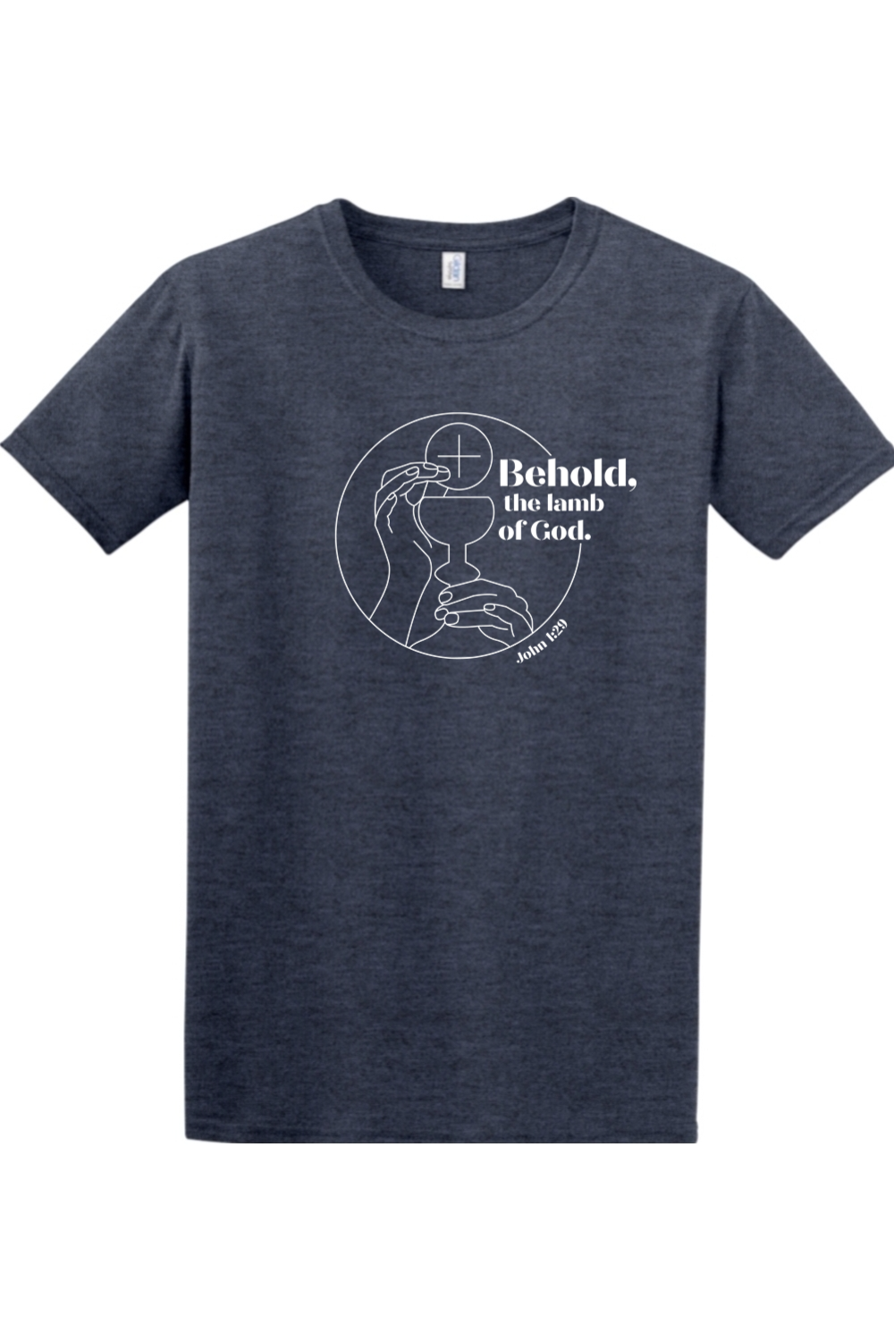 Sock Religious - Vente T-shirt sérigraphié – unisexe - Voici l'Agneau de Dieu - Jean 1:29 T-shirt adulte9