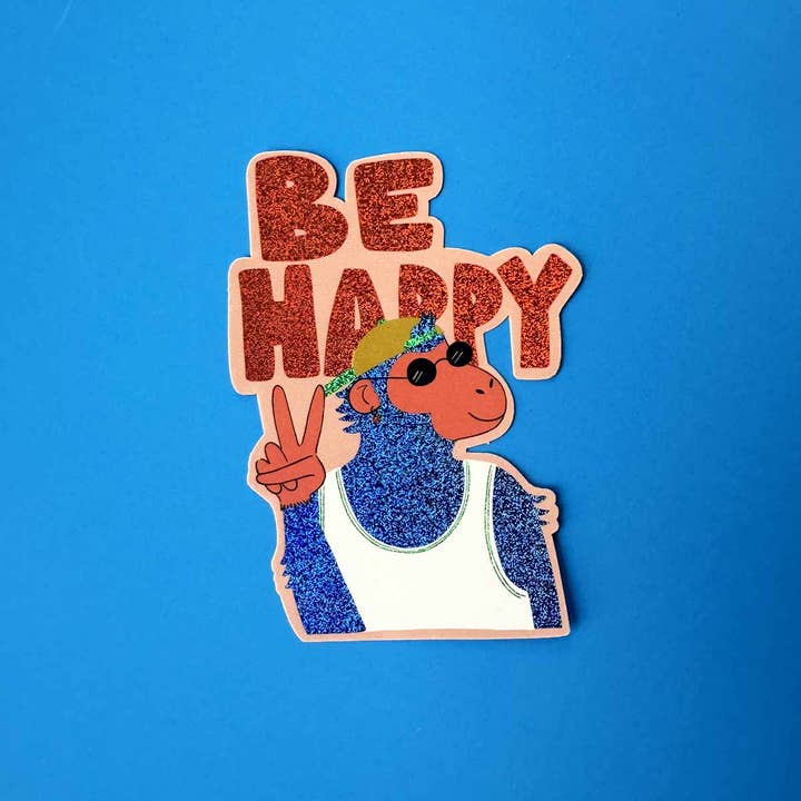 Sticker Monkey for wholesale by Mariisoré