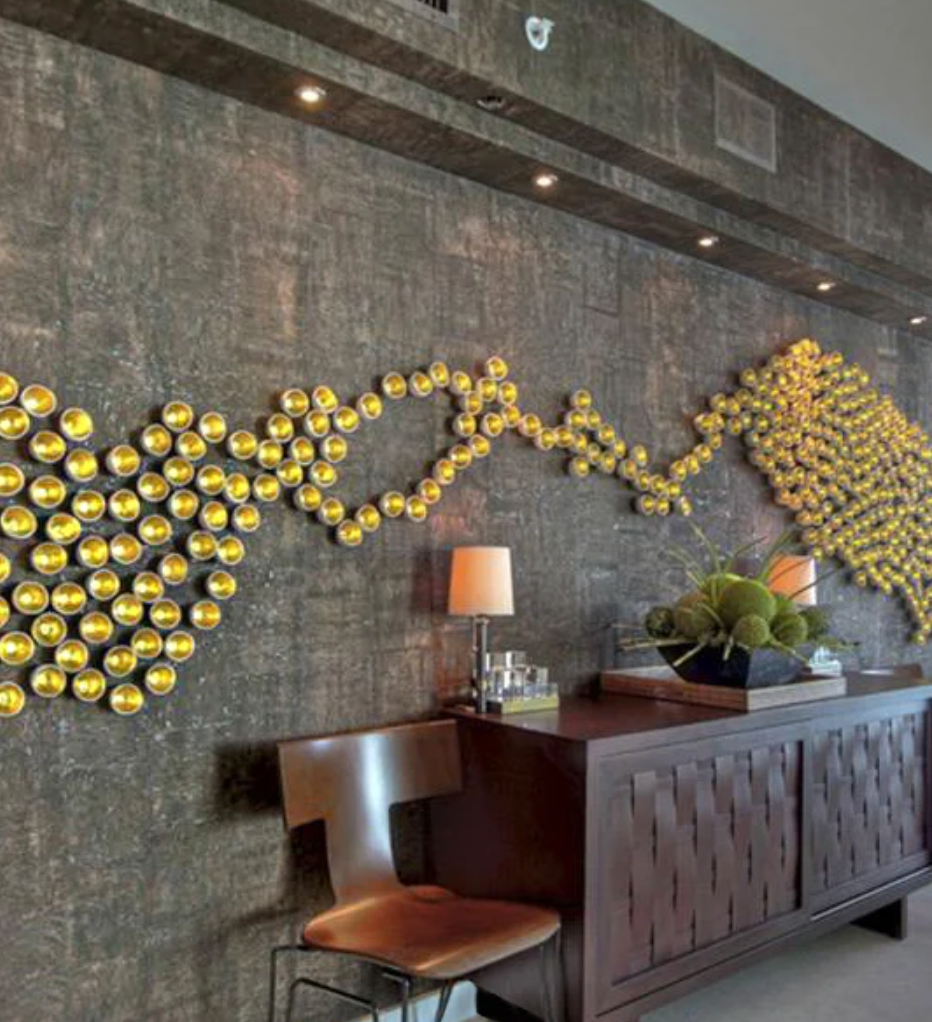 Gold Leaf Design Group - Vente Décoration murale - WALL PLAY™ : GRAINE, feuille d’or, lot de 1012