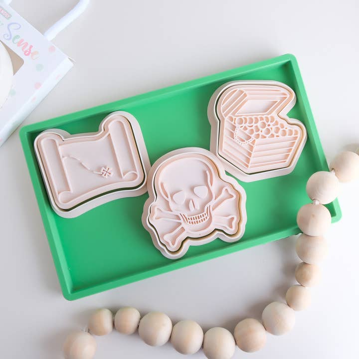 Play Sense - Wholesale Toy set – Kids - Eco Playdough Stamp | Pirate Treasure Map2