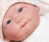 Muñecas GUCA - Wholesale Doll - Kids - REF. 931 Newborn AMY, romper and blanket 25 cm1
