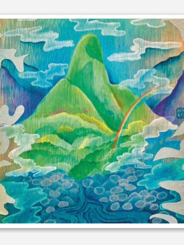 Iao Heals Sticker for wholesale by B. Miyo Art