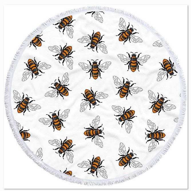 Boujie Bee Buzzin Beach Towels for wholesale by Dirty Bee