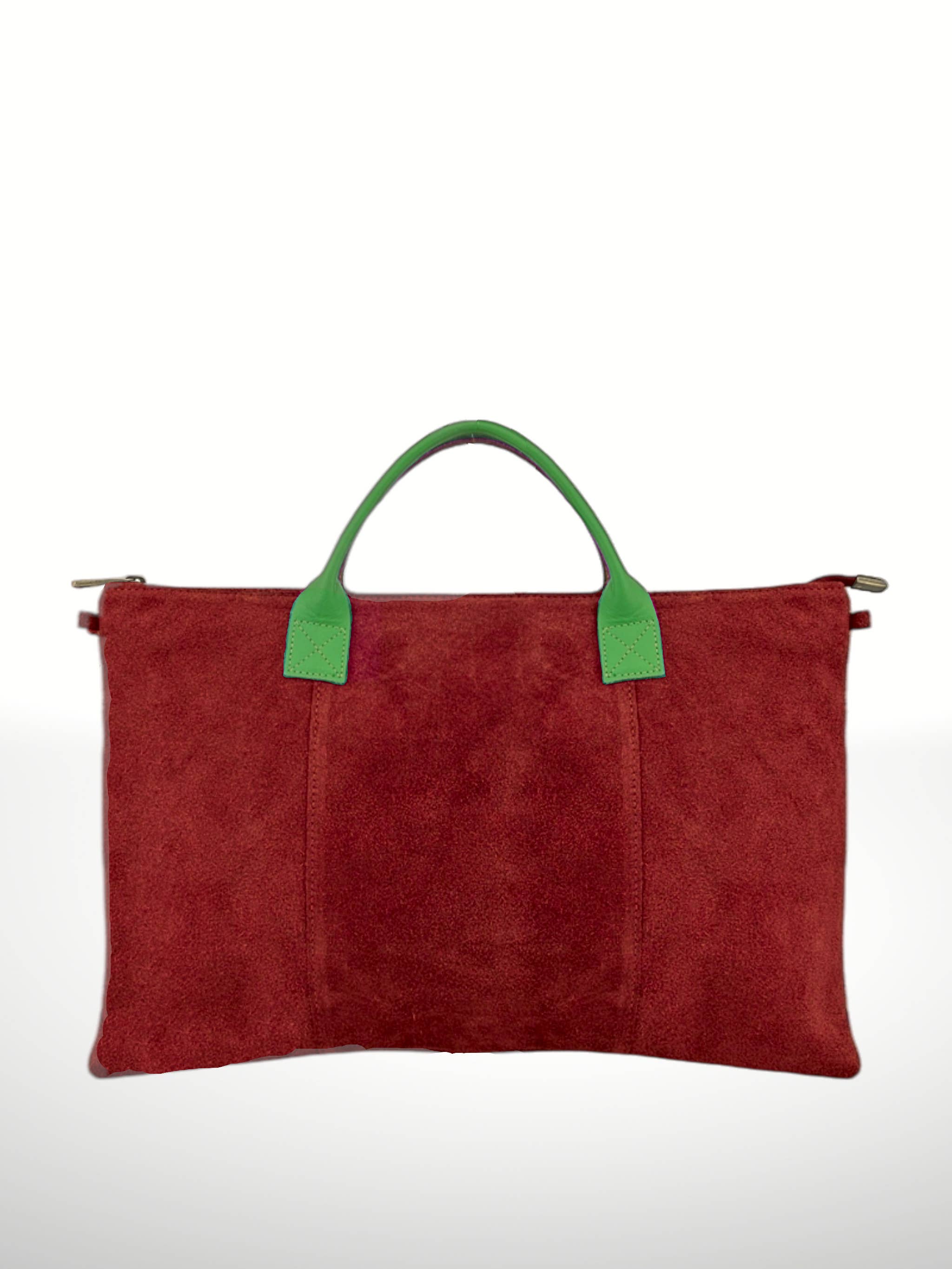 ITALIAN'S LEATHER - Wholesale Tote Bag - Women's - Suede Leather Bags Milano 2208118