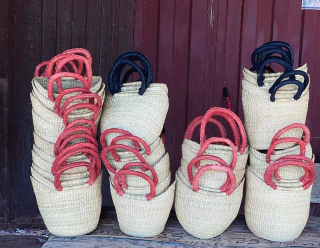 Tanga Baskets – wholesale Basket – Eco-Friendly U-Shaped Bolga Baskets - Christmas gift
