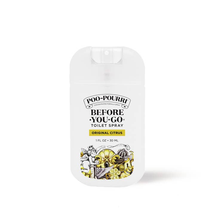 ~Pourri - Wholesale Toilet Spray - Poo~Pourri 1oz Pocket Sprayer 32ct 4 Tray - Original Citrus