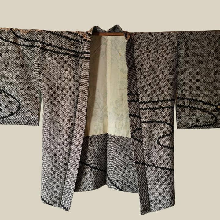 Annahmol - Wholesale Jacket - Women's - One-of-a-kind Vintage Silk Haori/Kimono Jacket5