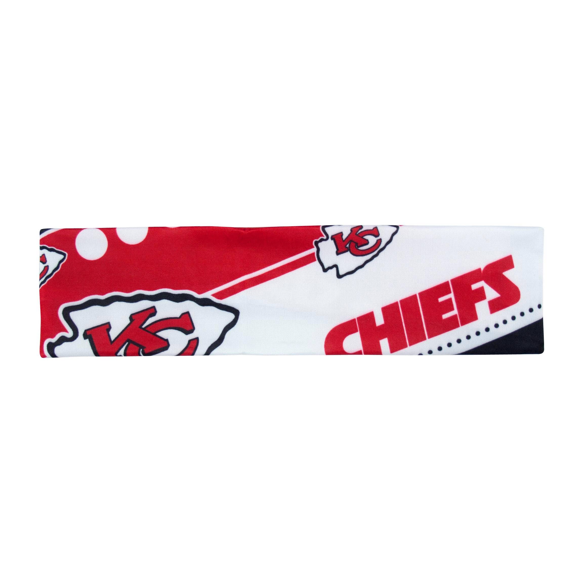 Little Earth Productions - Wholesale Fashion Headband - Women's - NFL Kansas City Chiefs Stretch Headband0