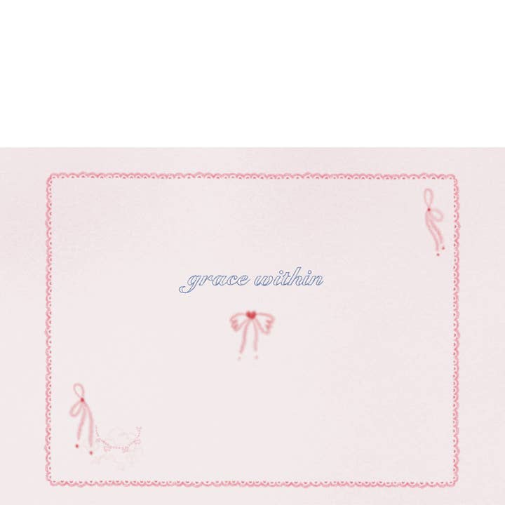 Grace Within Folded Card for wholesale by Nabithoughts