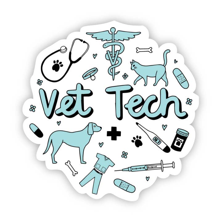 Big Moods - Wholesale Sticker - Vet Tech Sticker