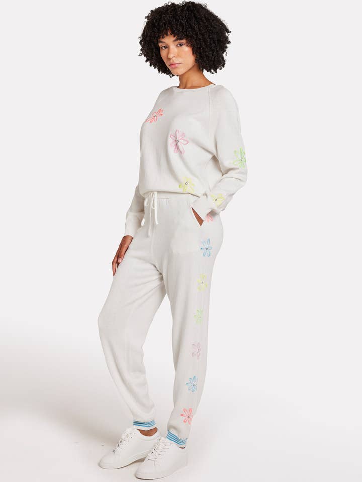 Wholesale Floral Embroidery Joggers for your shop – Faire UK