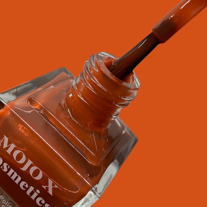 Amber Waves - Vegan, Cruelty-Free, 10-Free Nail Polish for wholesale by MOJO X Cosmetics