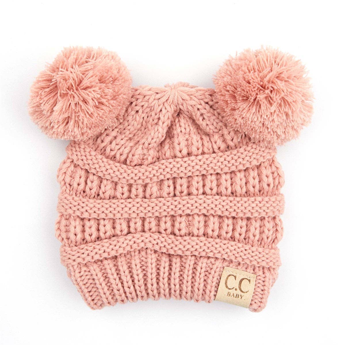 Truly Contagious - Wholesale Beanie - Kids - Cc Baby Pom Beanie  ( BABY-23POMPOM )10