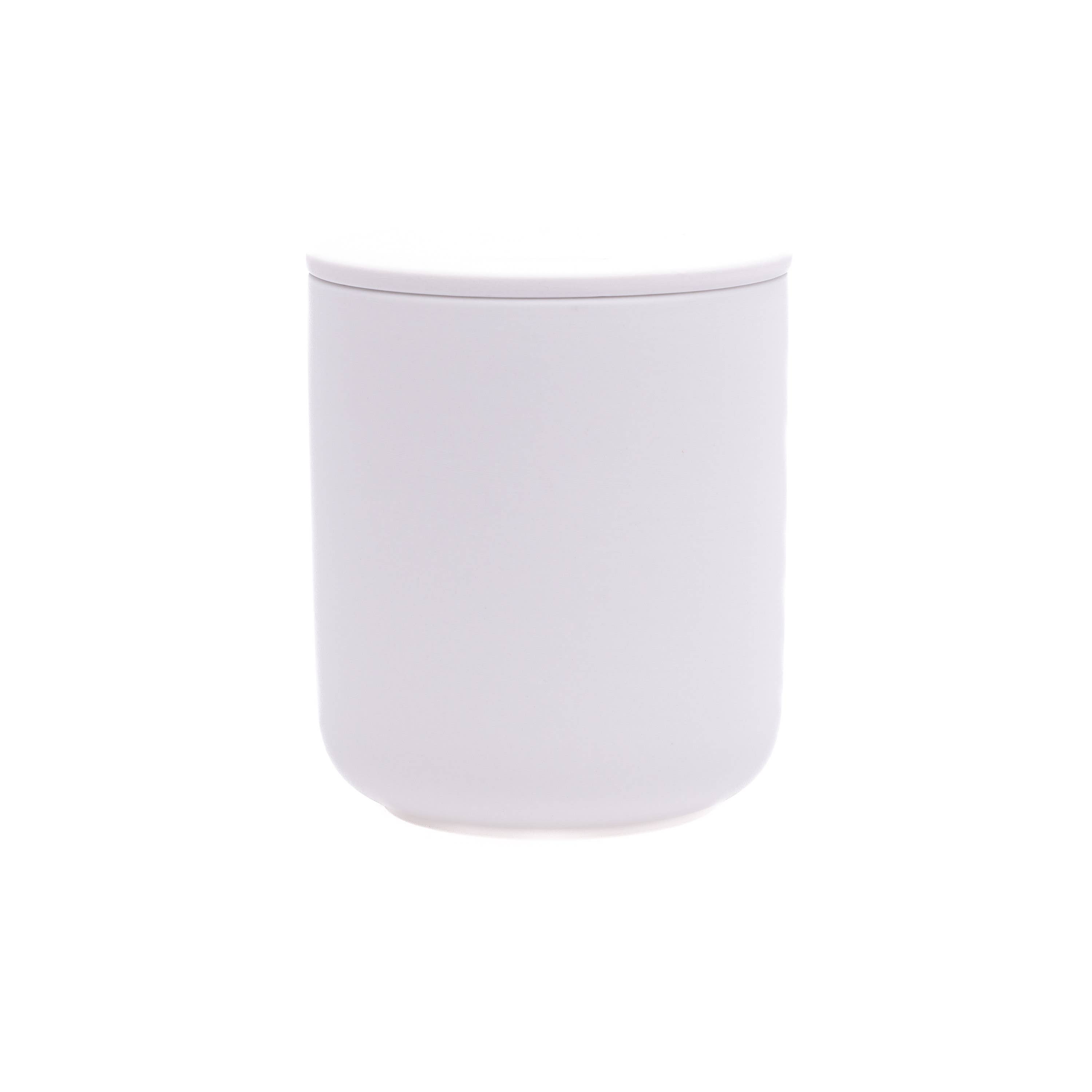 London Luxury Candle Supplies – wholesale Candle holder – Pastel Ceramic Candle Jar with lid 5