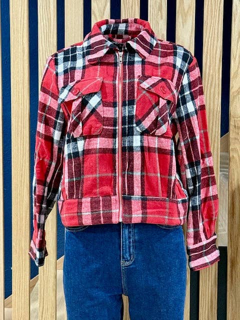 Astro Bettie - Wholesale Jacket - Women's - 1950s Ricky Jacket - Red/Black1