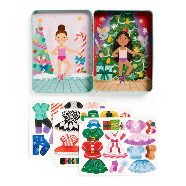 Chronicle Books - Wholesale Toy Set - Kids - Enchanted Nutcracker Magnetic Dress-Up