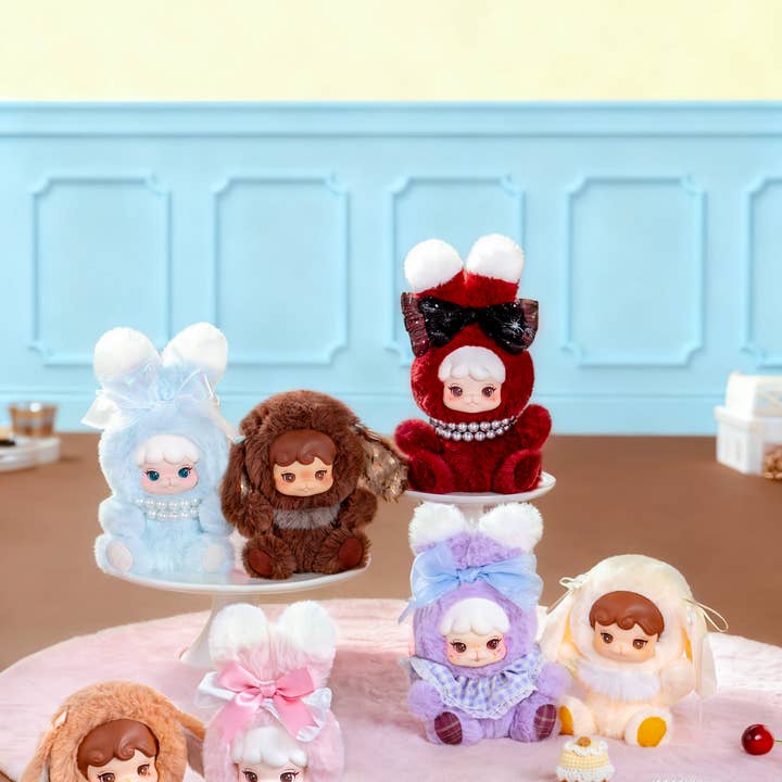 Robotime - Wholesale Stuffed/Plush Toy - Kids & Baby - MBAXX Cream Bunny & Cookii Bunny- Best Friend5