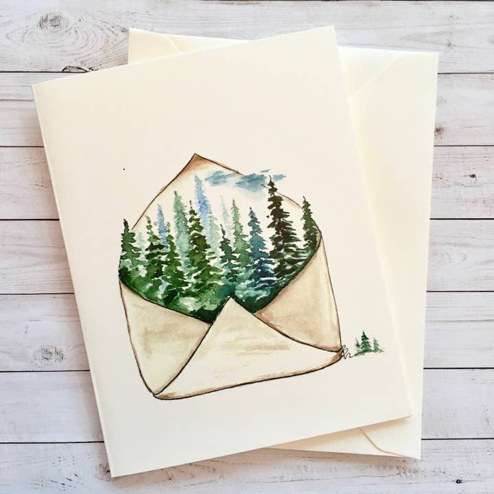 A package of green trees for wholesale by LittleThaoStudio