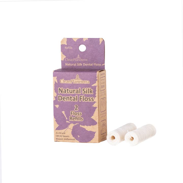 Natürliche Seidenseide Nachfüllpack für den Großhandel von Brush With Bamboo