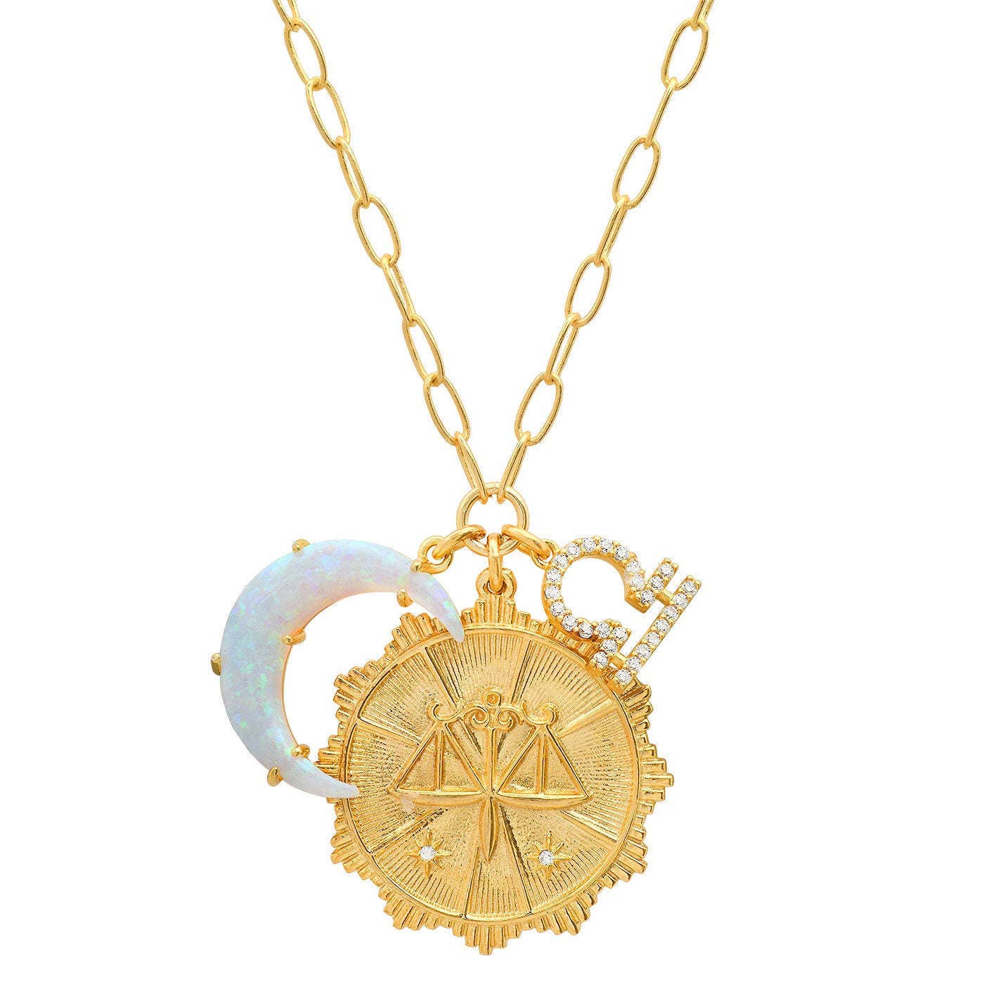 Fabula - Wholesale Pendant/Charm Necklace - 12 Constellation Horoscope Necklaces Astrology Jewelry Gifts6