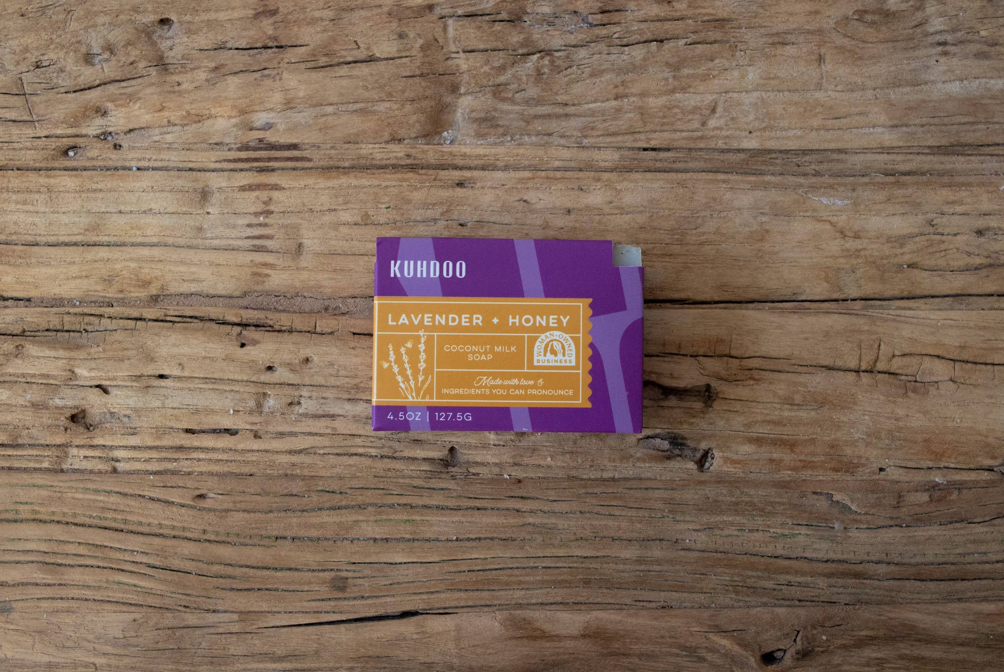 Kuhdoo Soap - Wholesale Bar Soap - Lavender and Honey Bar Soap3