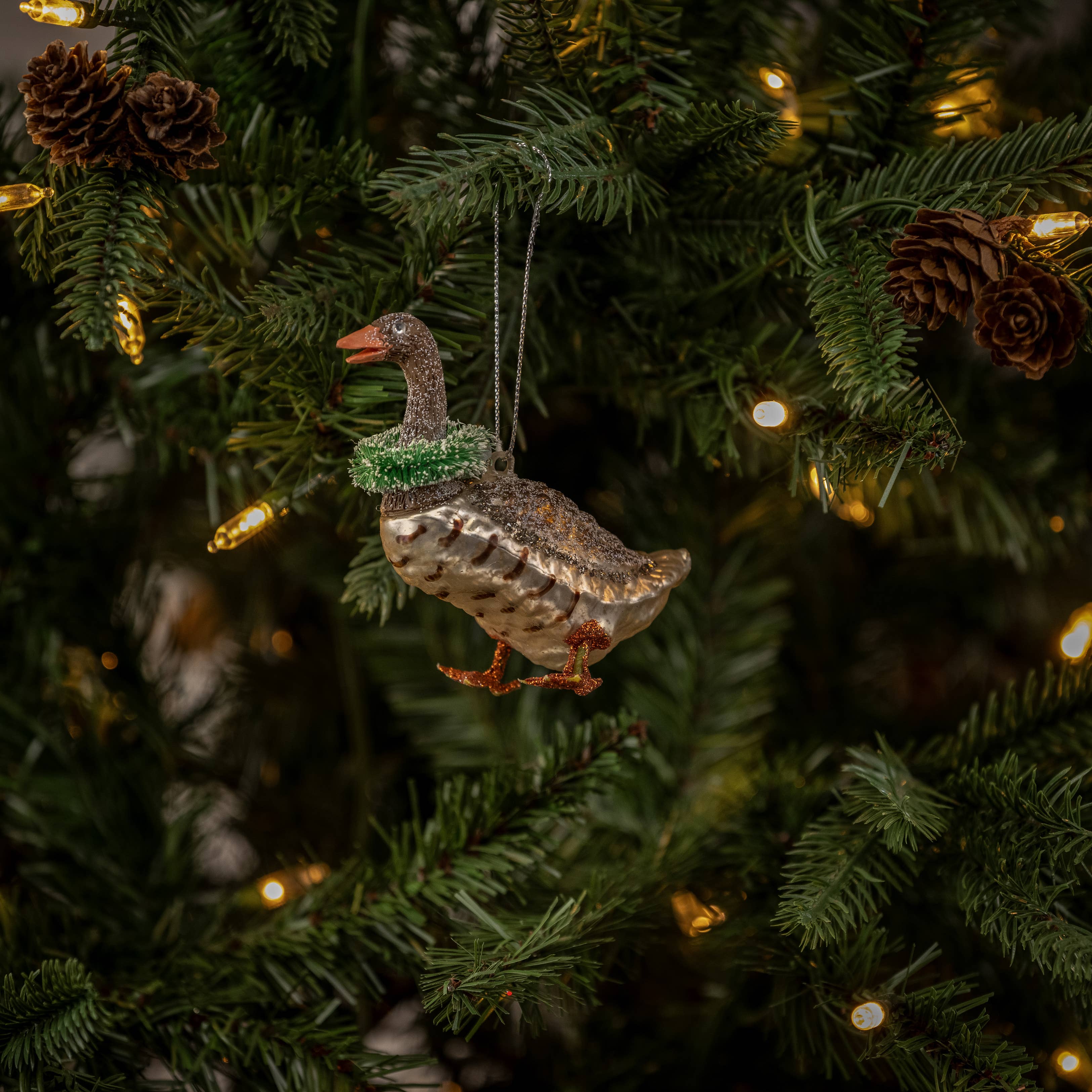 Ragon House - Wholesale Ornament - BROWN GOOSE ORNAMENT1
