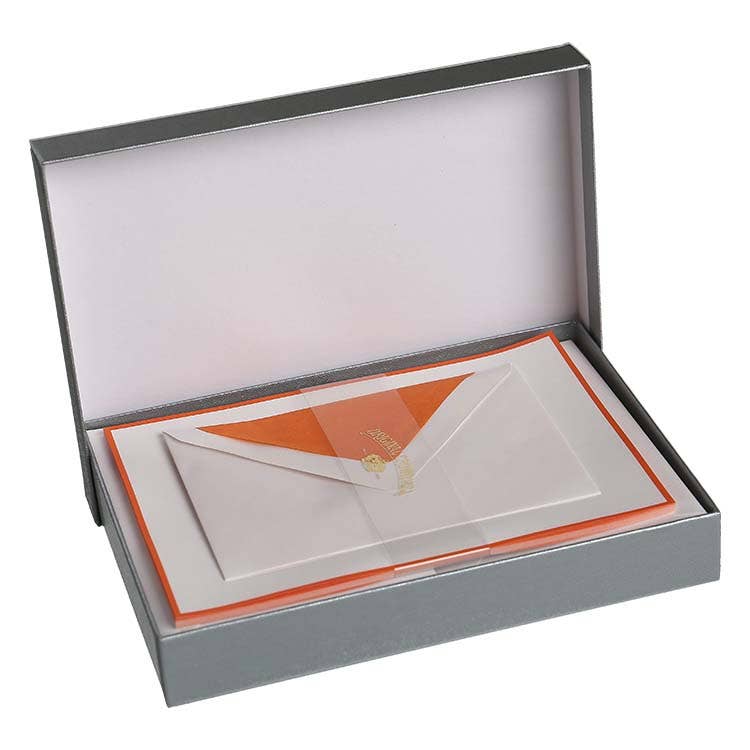 Royal Posthumus - Venta al por mayor Conjunto de papelería y tarjetas - Royal Posthumus Crown Mill | 25 hojas membretadas y sobres A5 con bordes y forro de color14