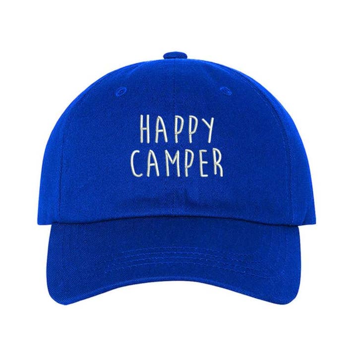 DSY Lifestyle - Wholesale Baseball Cap - Women's - Happy Camper Baseball Hat6