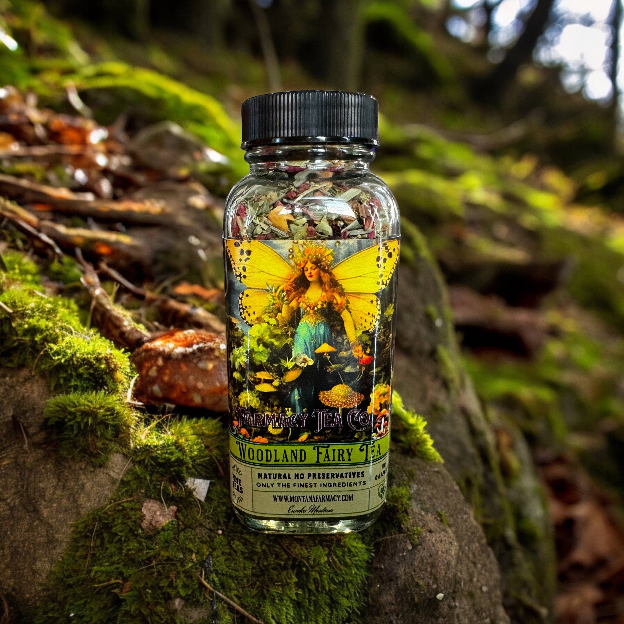 Montana Farmacy – Engroshandel Løs te – Woodland Fairy Fairey urtete til afslapning med lemon verbena og hindbær6