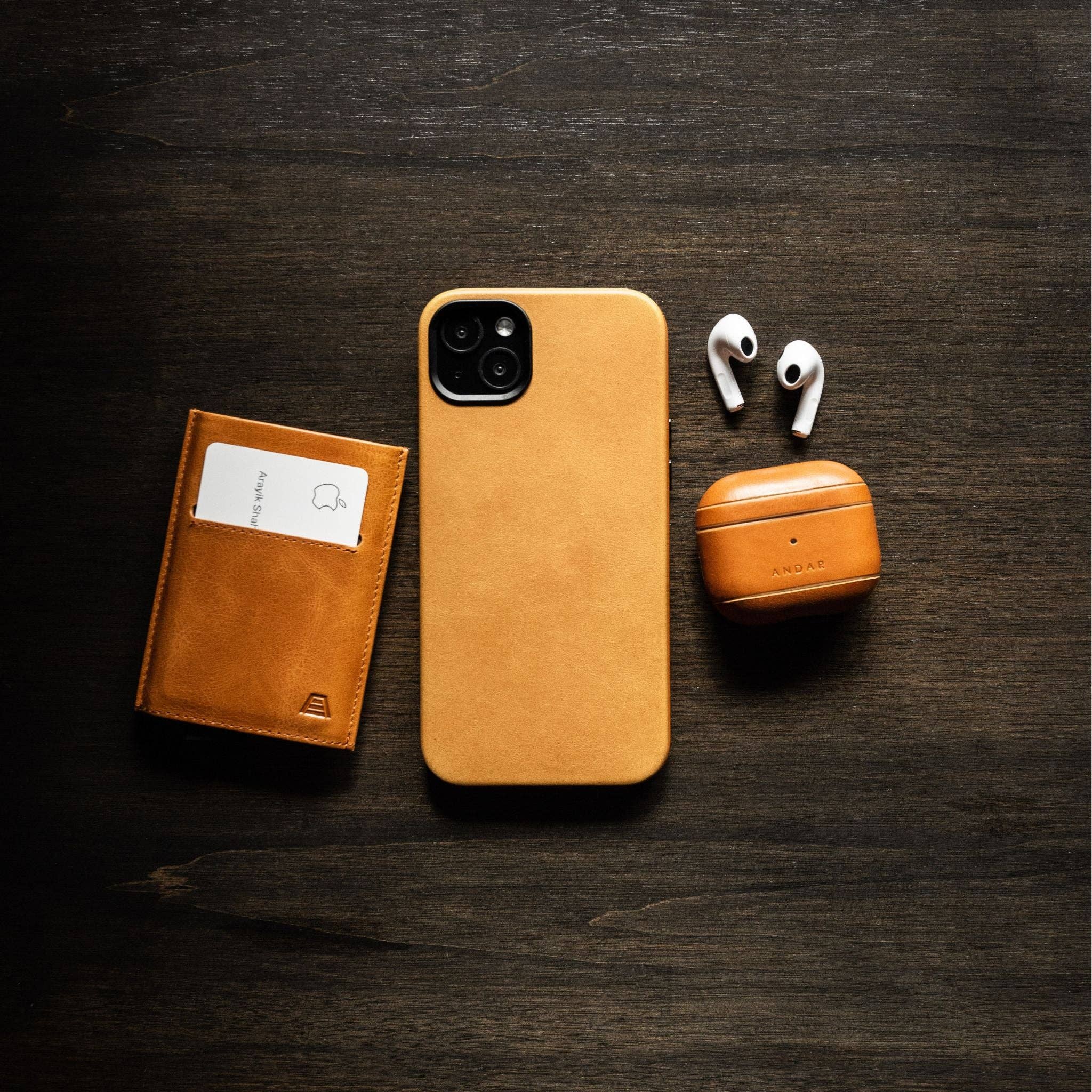 Andar - Wholesale Phone Case - Unisex - The Aspen Full Grain Leather iPhone Phone Case with MagSafe152