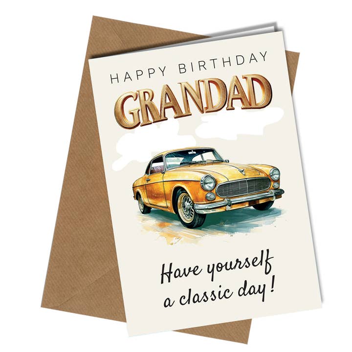 Farfar Födelsedagskort – Klassisk Bildesign för wholesale av Close to the Bone Greeting Cards and Gifts