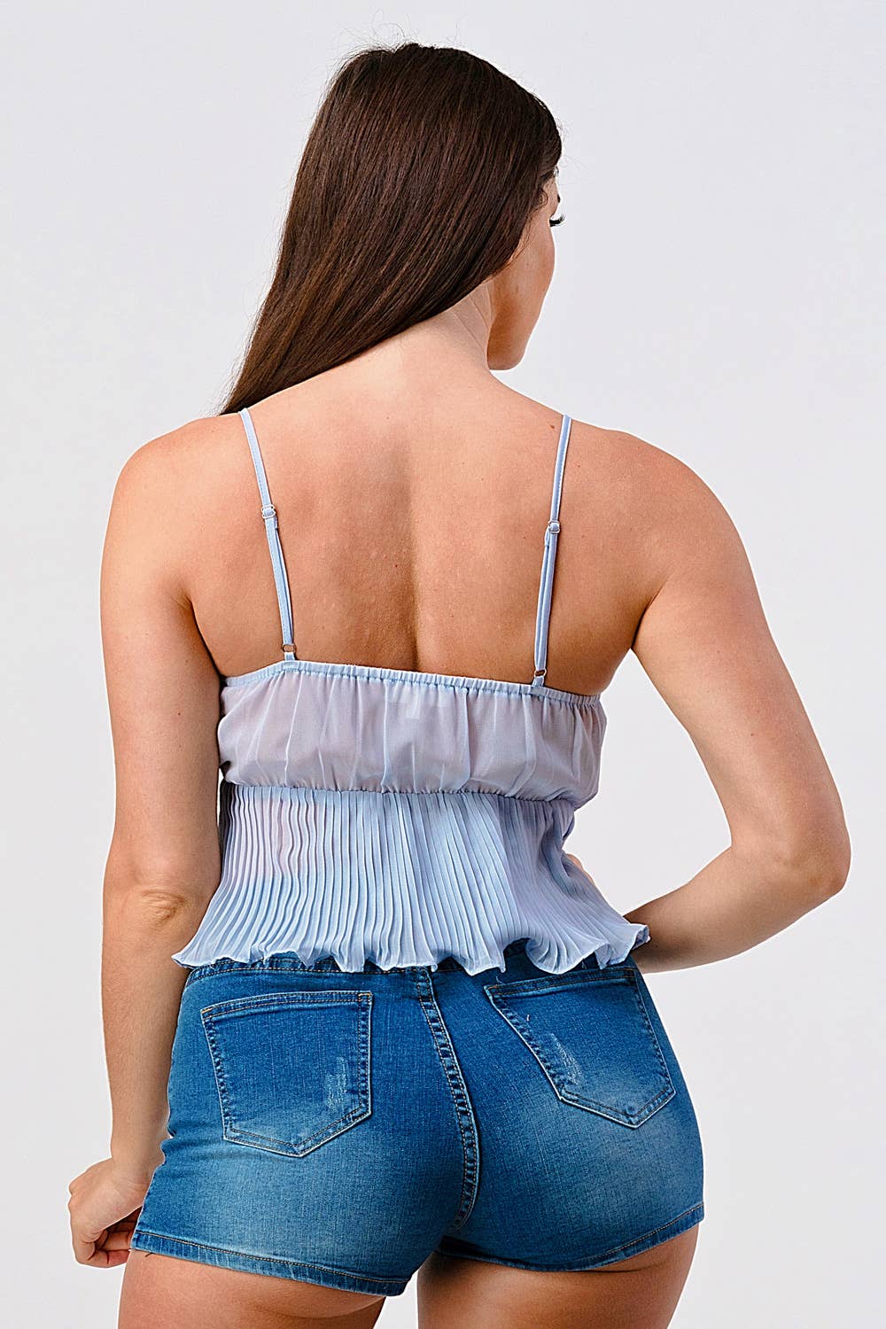 French Kiss - Vente Caraco – femme - Camisole #T4193 avec bordure en dentelle3