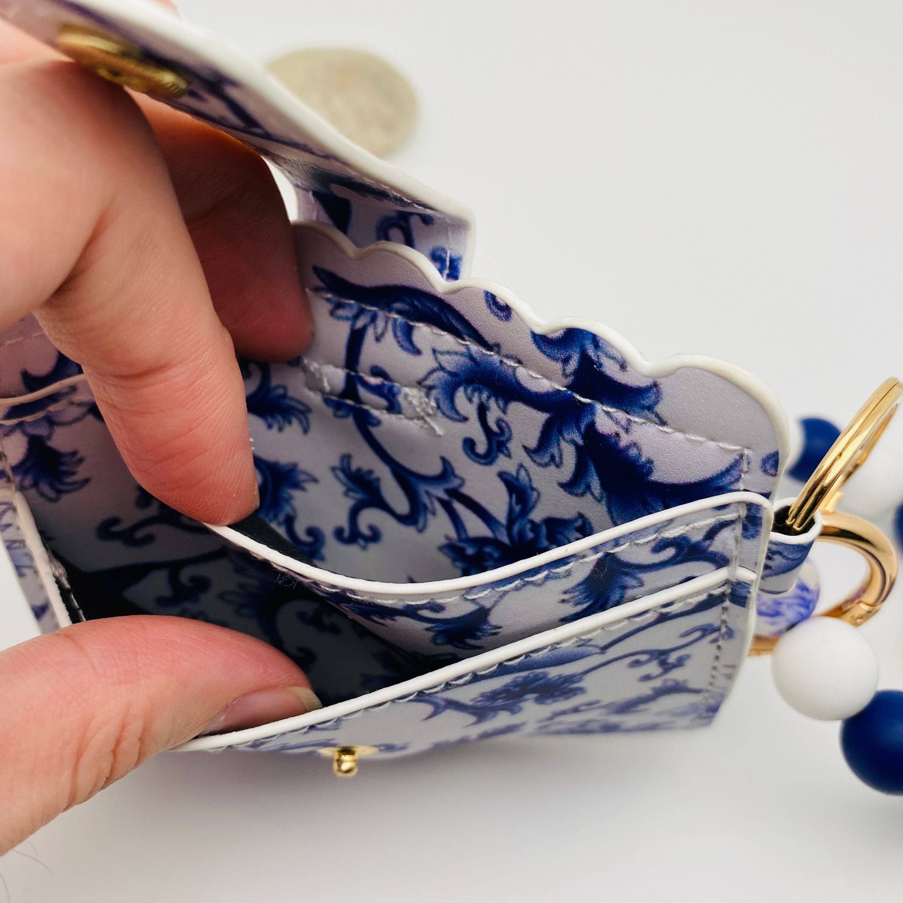 Mio Queena – Engroshandel Nøgleringarmbånd – Silikone perle armbånd tegnebog kvast nøglering7