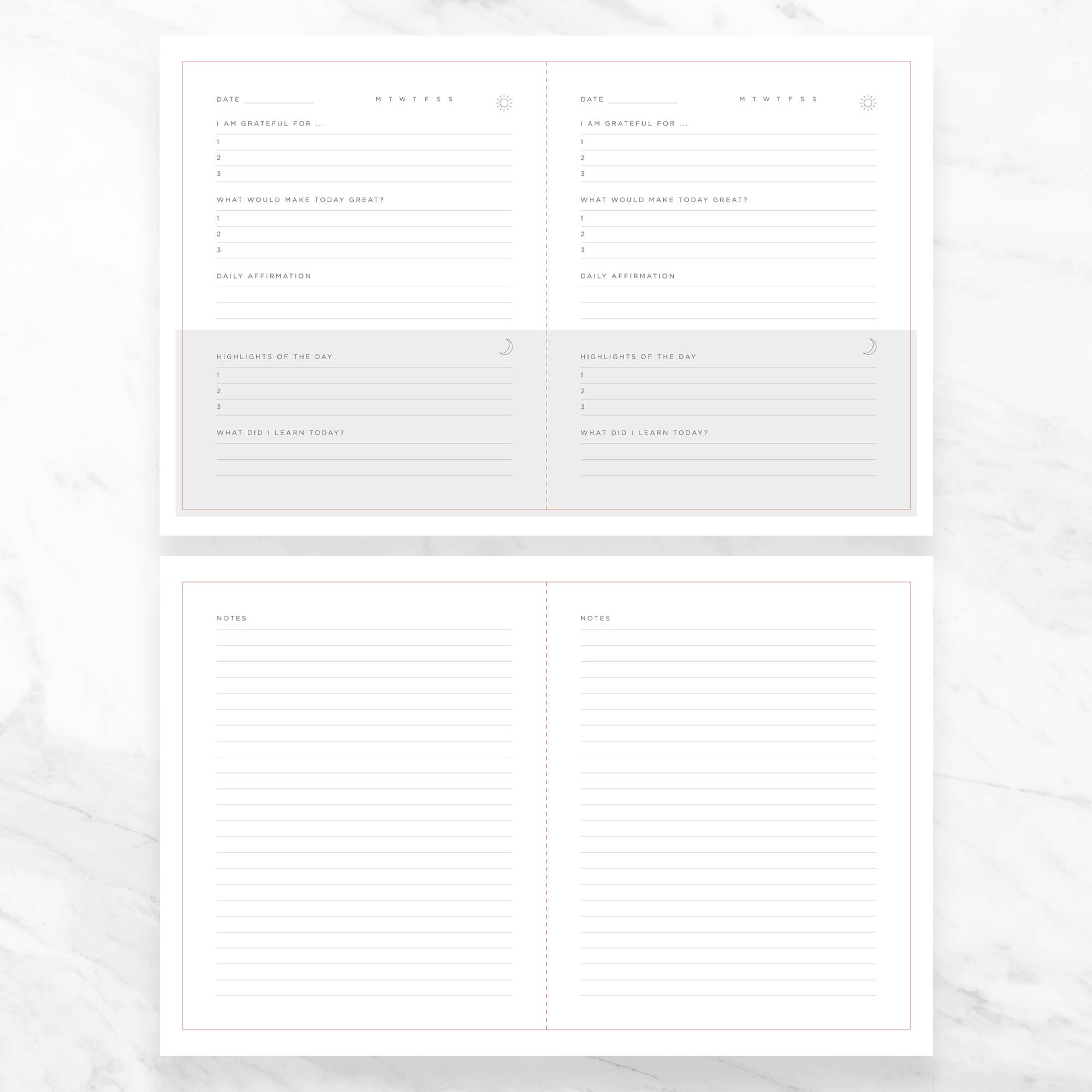 Myga - Wholesale Journal/Diary - Five Minute Journal5