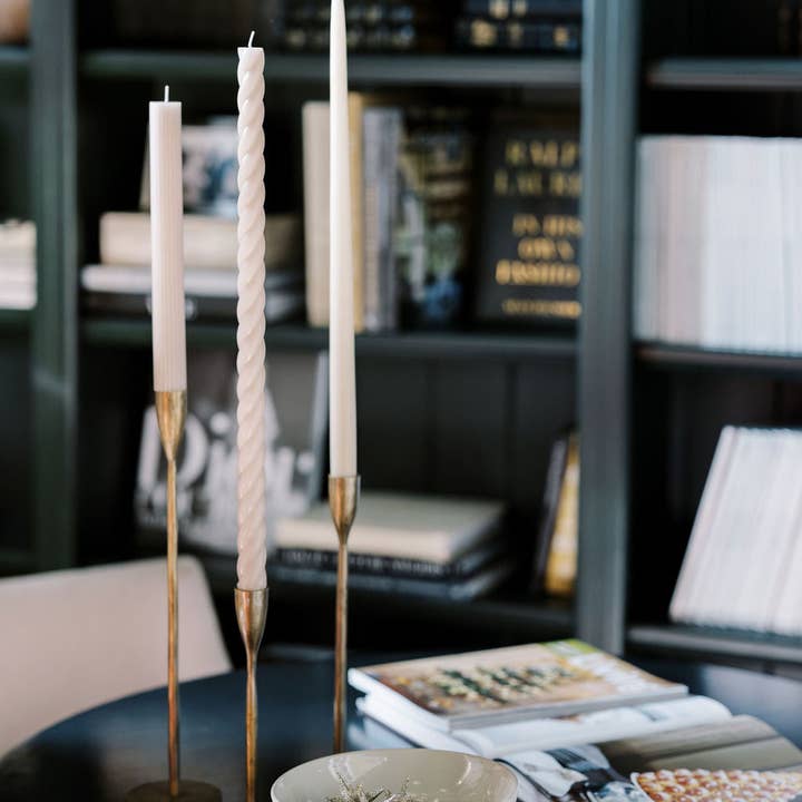 CG Hunter - Wholesale Candle Holder - Handcrafted Antique Brass Candlesticks4