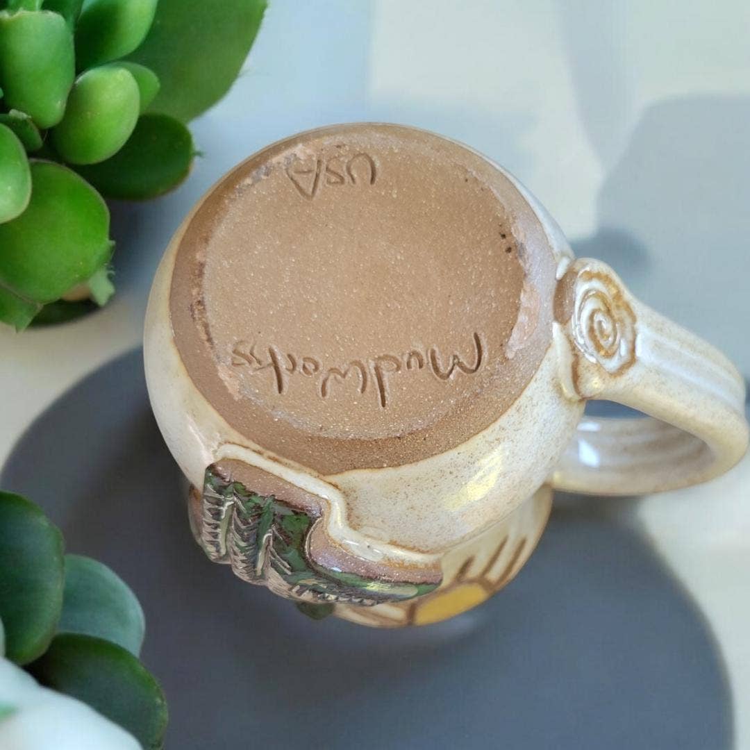 MudWorks Pottery - Vente Tasse à café - Tasse à cactus6