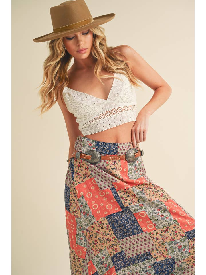 AEMI + CO - Wholesale Skirt - Women's - 773DN Bradyn Print Skirt21