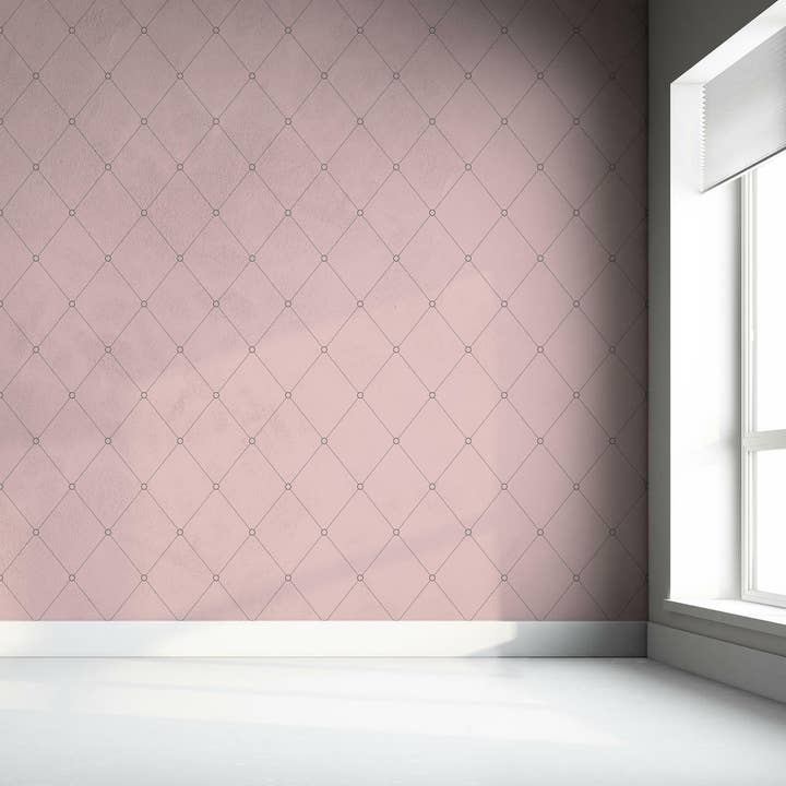 Mineheart – wholesale Tapetrulle – Rosa & grå täcke kontur Bakgrund