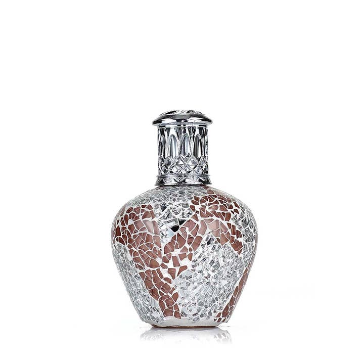 Ashleigh And Burwood Limited - Wholesale Fragrance Warmer - Apricot Shimmer Small Mosaic Fragrance Lamp