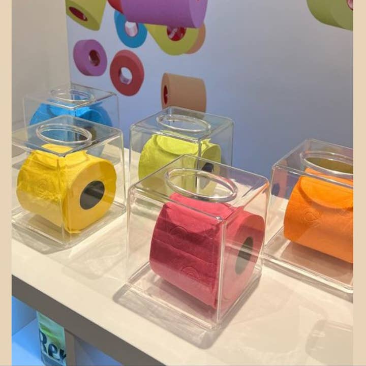 ROLL-LUX - Wholesale Toilet Paper - Case of 4 Multicolor Toilet Paper Gift boxes 3 Ply 6 Rolls7