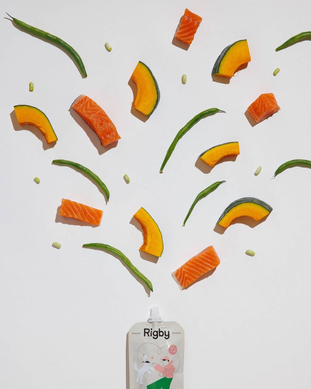 Rigby - Wholesale Pet Treats - Dog - Organic Salmon Squeeze Pouch for Dogs - 6 Pack3